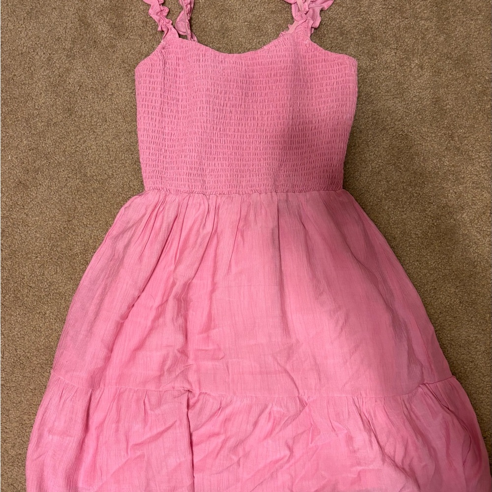 Pink Sleeveless Dress